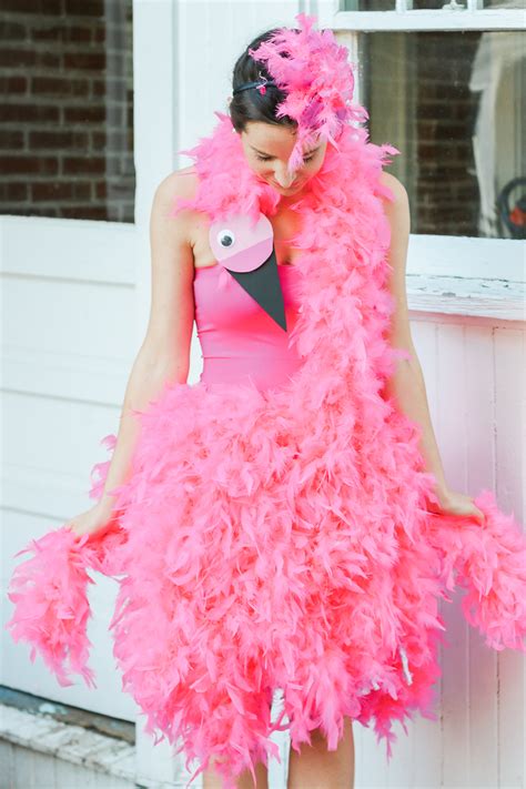 flamingo halloween costume diy|diy flamingo costume for kids.